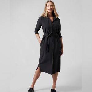 NWT-Athleta Black Urbanite Dress, Medium